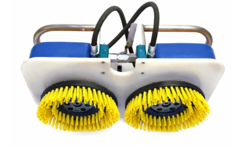 Twin Brush Çift Fırçalı Gövde Temizleme Makinası